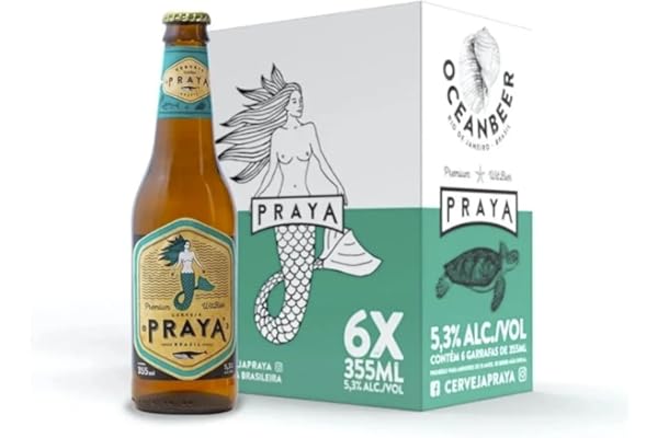 Pack 6 Cervejas Praya Witbier 355ml