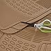 Odorless BPA FREE. Heavy Duty MotorTrend All Weather Beige Ridged Vinyl Truck SUV Van Floor Mats 5 pcs
