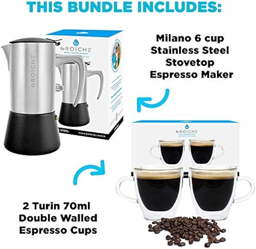 double walled glass espresso cups 