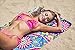 Bondi Safari Beach Towel for Travel - Microfiber, Quick Dry, Sand Free, Travel Beach Towel in Designer Paisley, Tropical & Boho Beach Towel Prints for Beach, Travel, Outdoor, Gift (Paisley, X-Large)