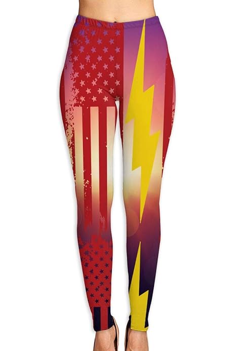 lightning bolt workout pants