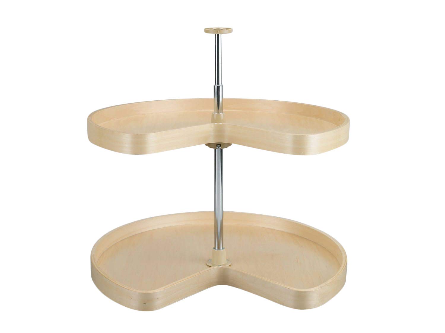 Rev A Shelf 32 Kidney Lazy Susans 2 Shelf Natural Amazon In