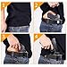 LIRISY Leather IWB Holster | Inside The Waistband Concealed Carry Gun Holster for Glock 17 19 22 23 32 33 / S&W M&P Shield/Springfield XD XDS and Similar Handgun Pistols