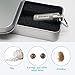 NUBARKO Christmas Gifts Mini Pill Fob, Titanium Keychain Pill Holder, Emergency Aspirin & Nitroglycerin Pill Holder for Men and Women, Waterproof, Light Weight and Non Allergenic