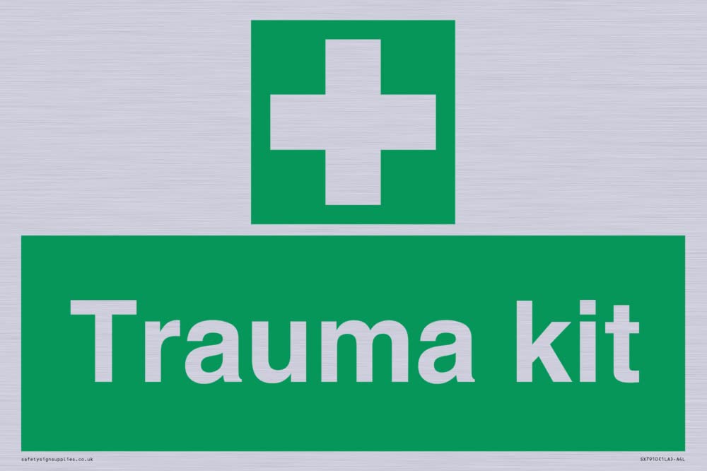 Trauma kit Sign - 300x200mm - A4L
