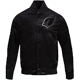 Pro Standard Mens NFL Classic Triple Black Satin Jacket