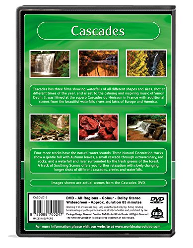Waterfalls DVD-Cascades with Music And Relaxing Nature Sounds - //coolthings.us