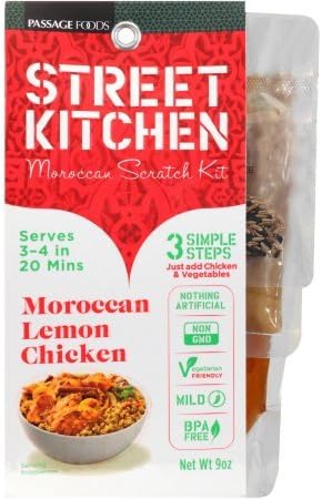 Street Kitchen Moroccan Lemon Chicken Moroccan Scratch Kit 9 oz