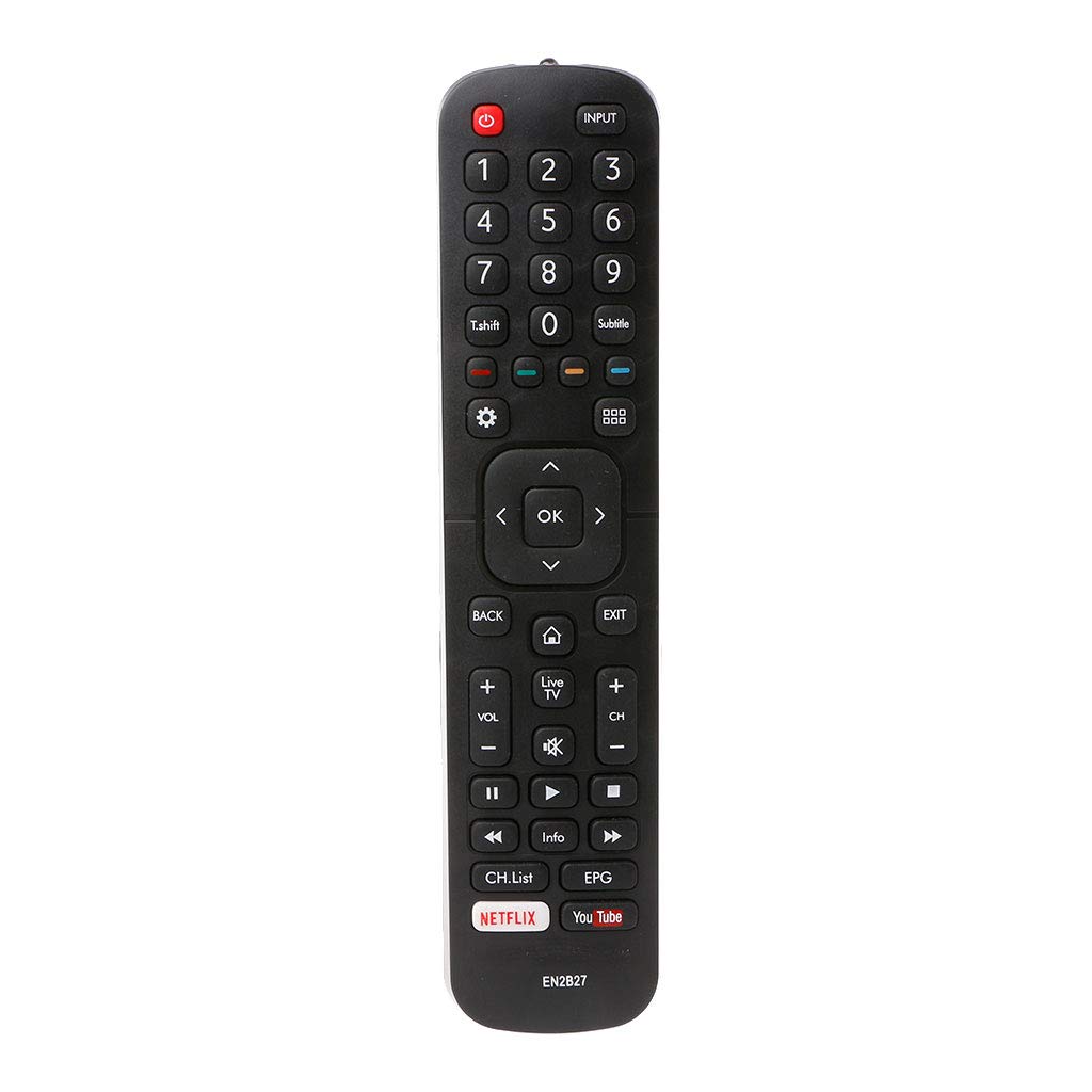 TV Remote Control EN2B27 Compatible with Hisense Smart LCD Television by Keaiduoa