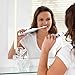 2NICE Electric Sonic Toothbrush Cordless Rechargeable Teeth Brush with 5 optional Modes and 4 Replacement Heads