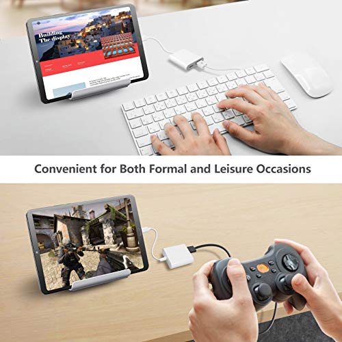 Plusysee USB Adapter iPhone, iPad Camera Adapters, USB Female OTG