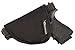 Hook & Loop Holsters for Gun Safe by CCW Tactical - Universal Heavy Duty Pistol Revolver and Accessories Storage Organizer - Mounts Inside Safe Door, Black, Choose 5-Pack or 10-Pack