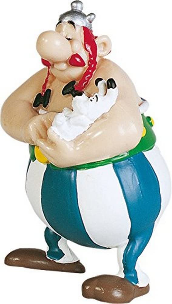 Plastoy SAS PLA60502 Asterix Figure Obelix Mit Idefix Toy, 10 x 3 x 5 cm — image 1