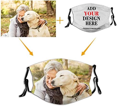 Face mask filters for air and dust protection, with a unique design.