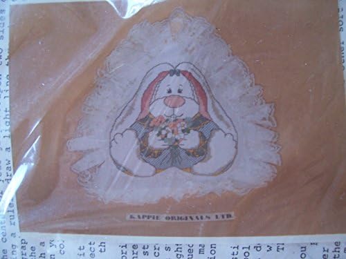 KAPPIE ORIGINALSBunny Pillow Counted Cross Stitch Kit