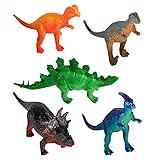 96 Pieces Mini Vinyl Dinosaur Set 2-inch - Animal Action Figures Assortment Toy For Kids, Play, Decoration, Gift, Prize, Party Favor – By Kidsco