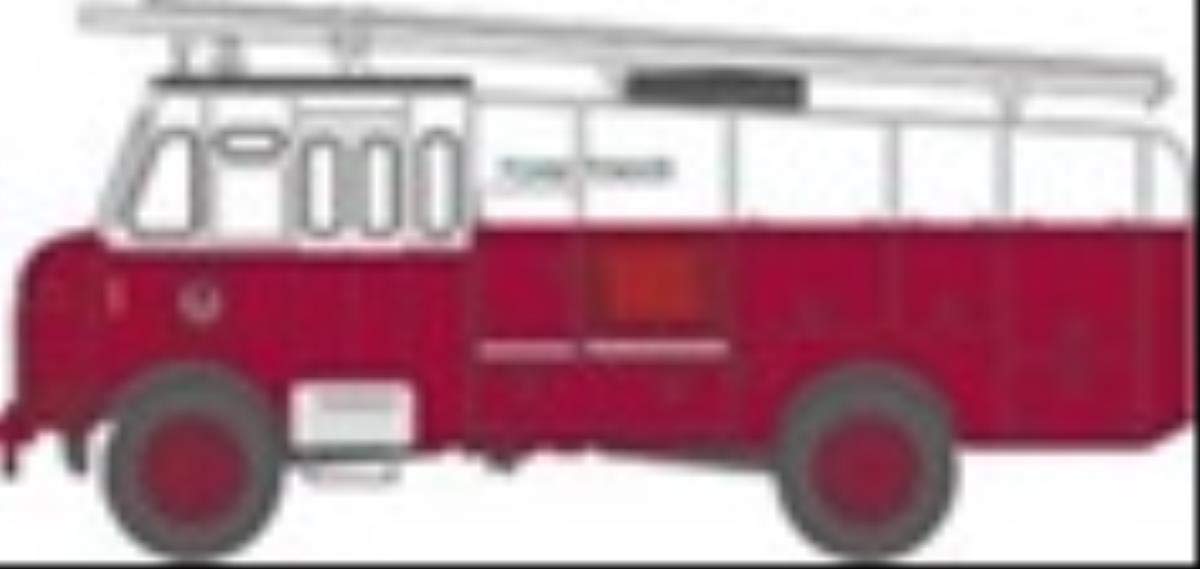 Oxford Diecast NGG002 Green Goddess Glamorgan Fire Service