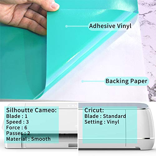 Prime Vinyl Permanent Self Adhesive Vinyl Sheets, 12” x 12” 40 Assorted