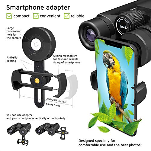 4 Binoculars+Waterproof+Lightweight+Sightseeing+Smartphone
