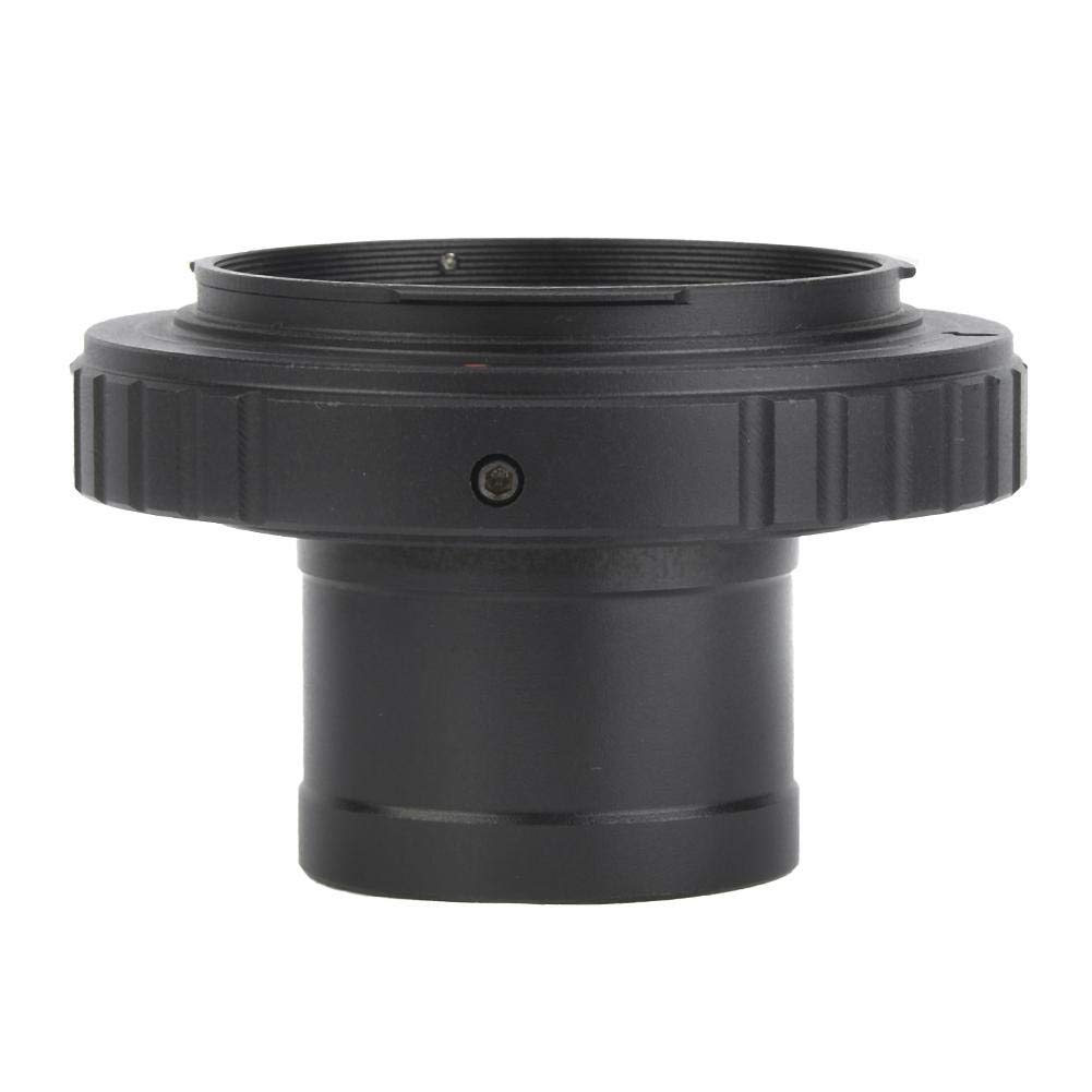 Len Converter,Aluminium Alloy T2-1.25inch Telescope to for Mount Camera Adapter Ring,Precise Thread Ensures Firm Connection Between Lens and Camera Body