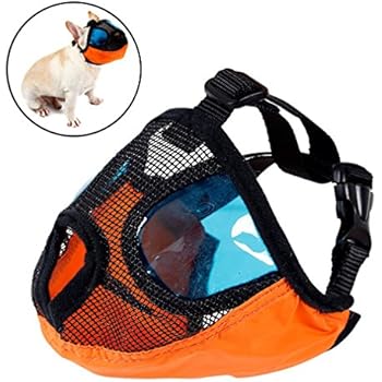 Canine Friendly Short Snout Dog Muzzle, Small, Charcoal