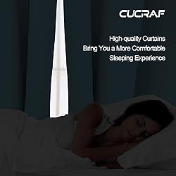 CUCRAF Custom Blackout Curtains for Bedroom Living