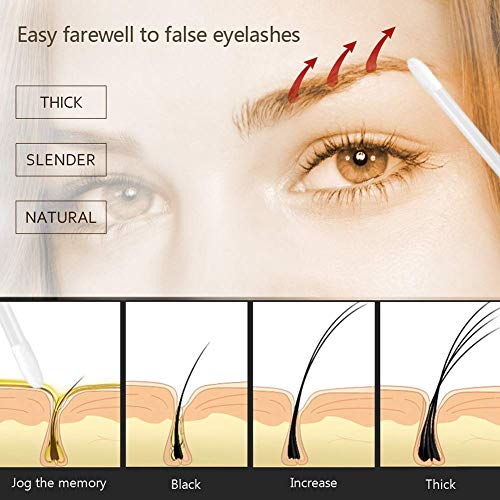 Eyebrow Serum,Eyebrow Growth Enhancing Serum,eyebrow Growth Enhancer,Eyebrow Growing,Eyebrow Thicker Healthier Shapely, Eyebrows Repair Regrow Growth Enhancer,Rapid Regrowth Thicker Longer - Thumbnail 3