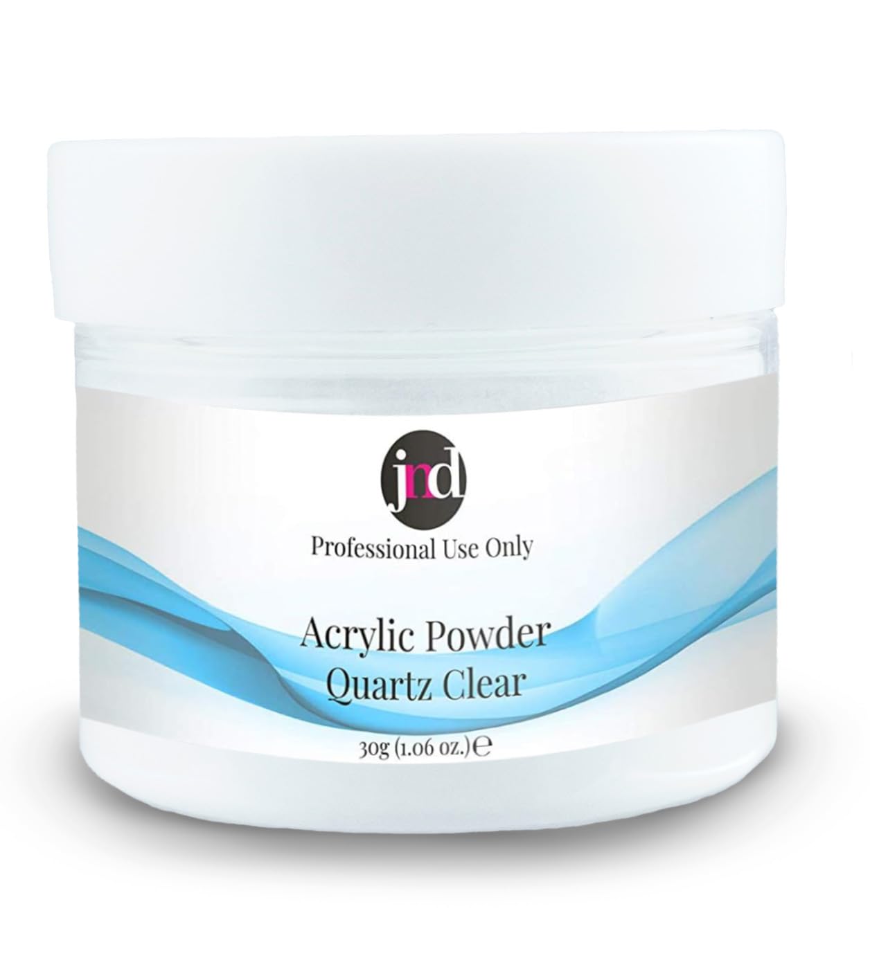 JND Acrylic Powder Professional Salon Quality Acrylic Nails Extension Nail Art (Quartz Clear, 30g)