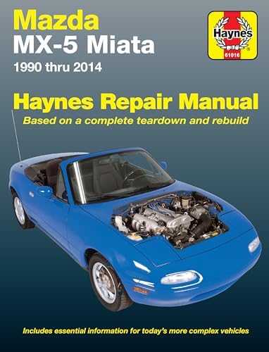 Mazda MX5 Miata models (90-14) (Haynes Repair Manuals): Alan