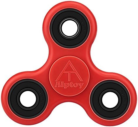 Alptoy The Anti-Anxiety 360 Spinner Helps Focusing Fidget Toys [3D Figit] Premium Quality EDC Focus Toy for Kids &amp; Adults-Red