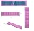 Easting Garden Wooden Fence Fondant Candy Making Chocolate Silicone Mold for Cake Decorating Supplies