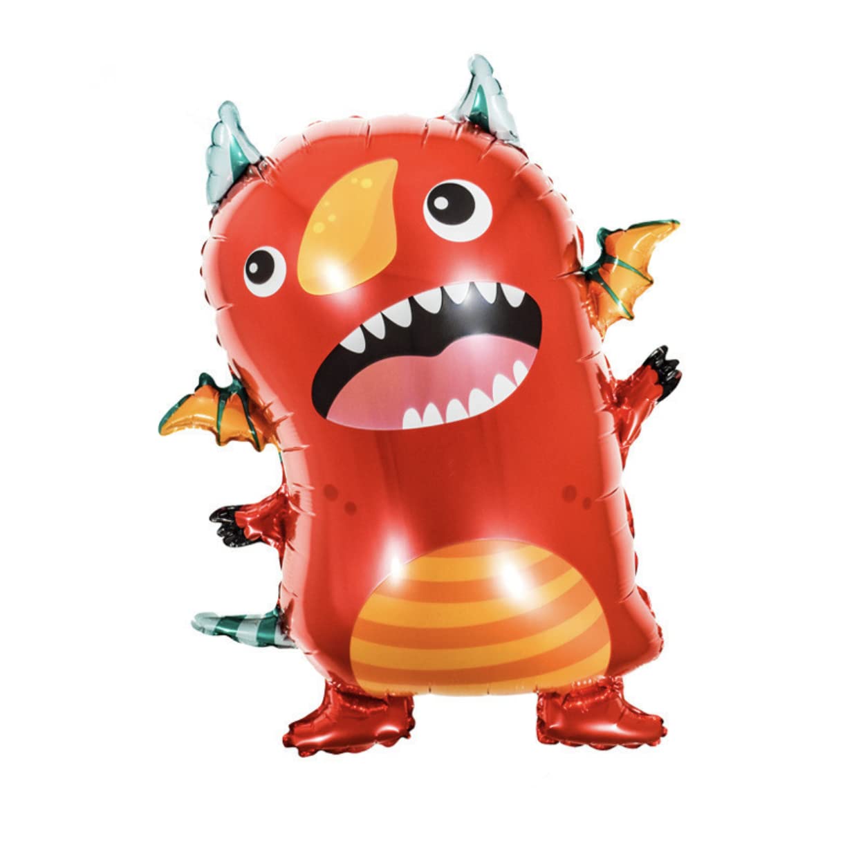 Red Monster Foil Balloon, 65cm (2 pack) — image 1
