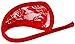 YASIDI Men's Rose Sexy C-String Lingerie Underwear C116 (Deep Red)