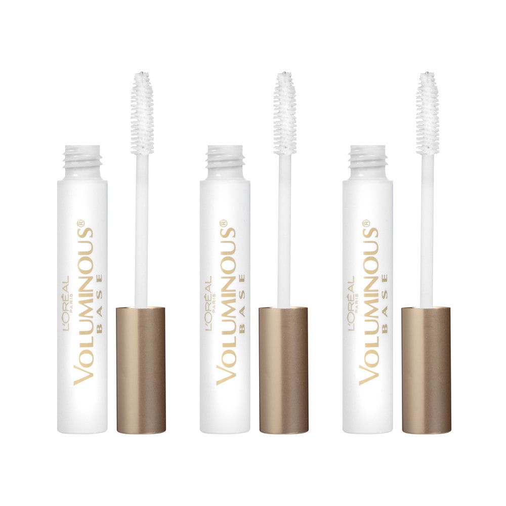 L'Oreal Paris Cosmetics Voluminous Primer Mascara, 3 Count