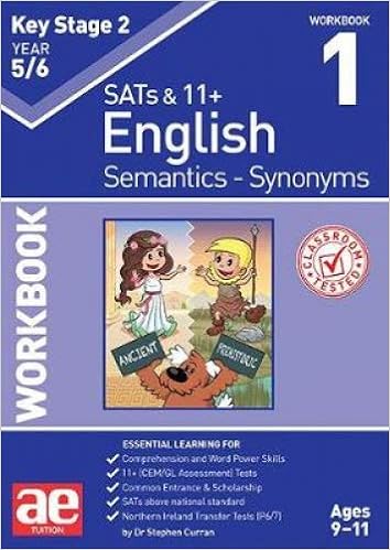 Ks2 Semantics Year 56 Workbook 1 Synonyms Amazoncouk - 