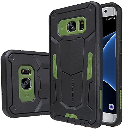 Vienan Defender 2 Samsung Galaxy S7 Edge Back Cover Case (Green)