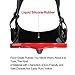 Whale An-ti Fog Dive Mask Scuba Diving Goggles,Waterproof and Quick Adjustable Snorkeling Masks for Men & Women-Red