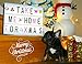 BUYLET Light Up Letters Box Cinema LED Cinematic lightbox - 255 Color & Black Letters Words Emojis DIY Message Vintage Board Changeable Home Decor Sign A4