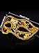 TOODOO 12 Pieces Half Mardi Gras Masquerade Mask Venetian Masks Set for Carnival Prom Ball Fancy Dress Party Supplies (Style 2)