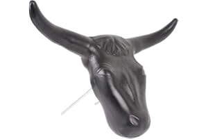 CLASSIC ROPE COMPANY Classic Equine Black Steer Head Western Bull Rodeo