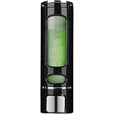 Kytree Wall Mounted Hand Soap Dispenser, 400ml Bathroom Shower Dispenser Gel Container Shower Pump Dispenser and Organizer for Bathroom Kitchen Hotel, Refillable Liquid Lotion Soap Dispenser, Black
