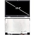 FirstLCD LCD Touch Screen Replacement L53868-001 for HP Envy X360 15M-DS0011DX 15M-DS0012DX 15M-DS0023DX 15-DS0003CA 15-DS0013CA 15-DS0013NR Digitizer Display Assembly Bezel FHD 15.6"