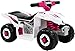 Yamaha Kids YFZ450R ATV 6V Battery Powered Ride-on Quad, White/Pink
