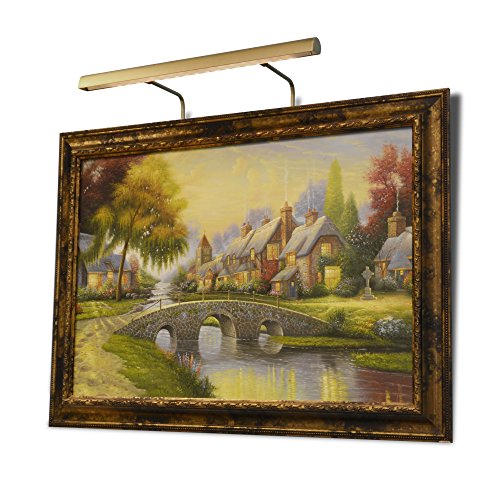 [New Arrival] Cocoweb 14" Battery Operated Dimmable LED Oil Rubbed Bronze Classic Picture Light with Remote Control - BAL14ORB - Thumbnail 4