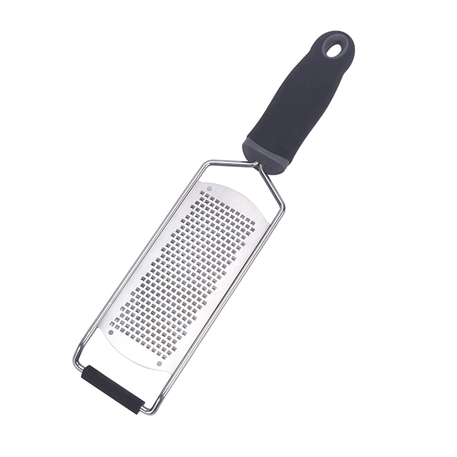 DULKET 1pcs Cheese Grater Grater Kitchen Grater Parmesan Cheese Grater Garlic Grater Stainless Steel for Lemon, Shredded Potatoes, Cheese, Garlic, Ginger