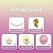 Pink and Gold Baby Shower Decorations for Girl - It's A Girl Balloons Set and Strung Banner Kit - Pregnancy Announcement Party Bundle - Ready to Hang Décor
