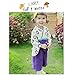LIVEBOX Infant Baby Girls Infinity Japanese Kimono Cotton Toddler Romper(70: 3~9 months,Purple)