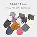 5 Pairs Women Cute Cotton Socks, Cat Animal Novelty Crew Socks, Funny Funky Socks For Women and Girls, Size 22.5-25.5 US Size 5-10