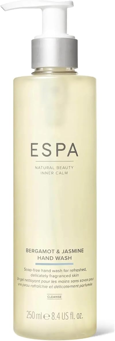 ESPA Bergamot and Jasmine Hand Wash 250ml | 100% Natural Fragrance