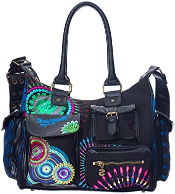 Desigual London Medium Eclipse Woven Cross Body Bag